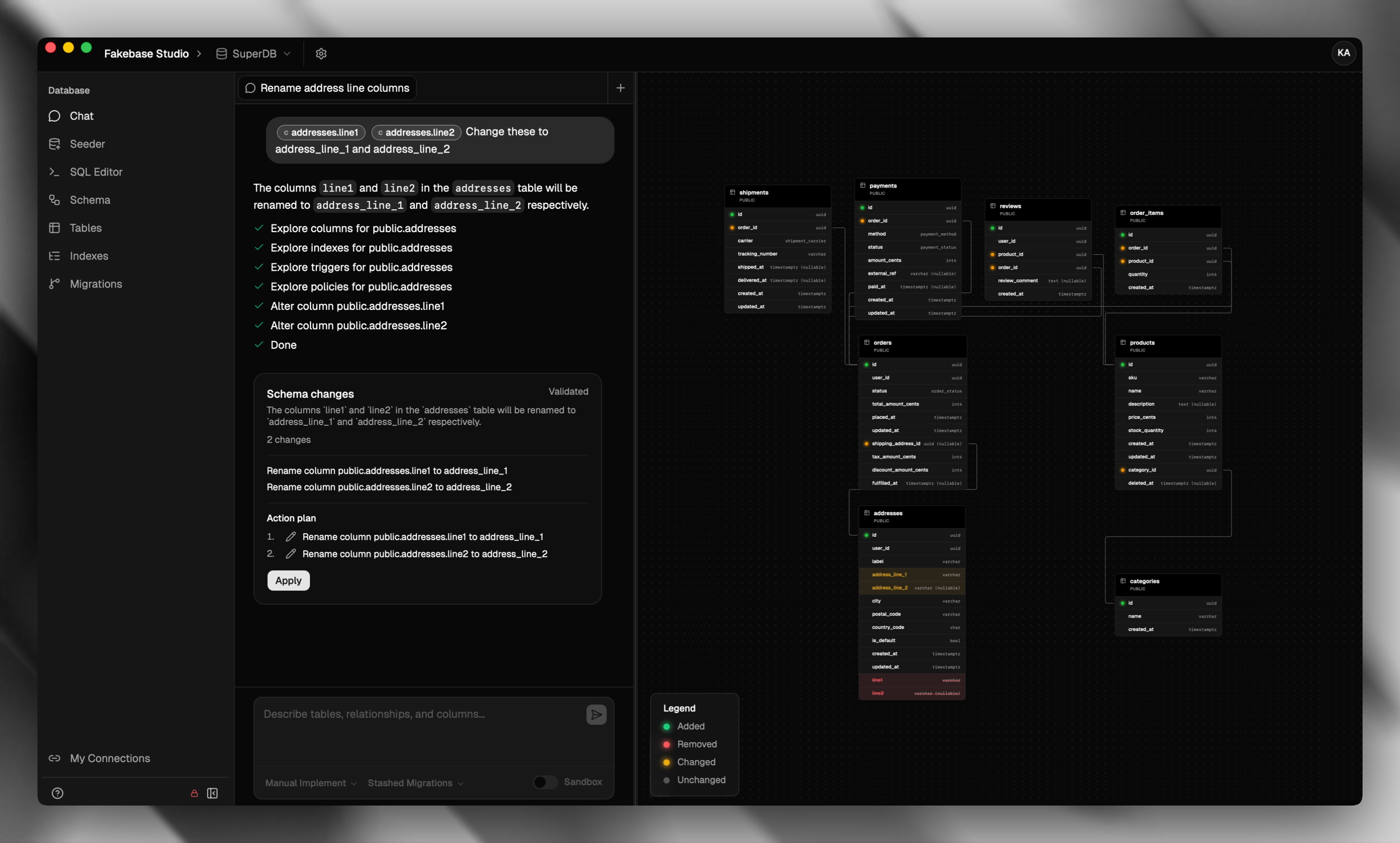 Fakebase Studio AI Chat